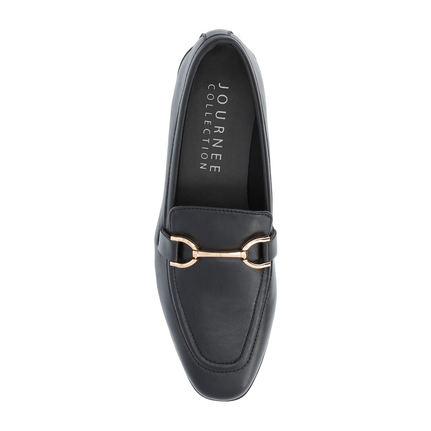 Journee Collection Mizza Womens Square Closed Toe Loafers