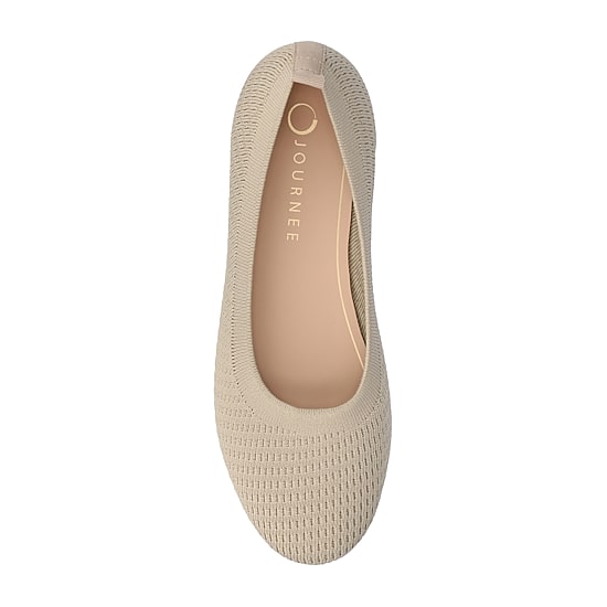 Journee Collection Maryann Womens Round Closed Toe Ballet Flats