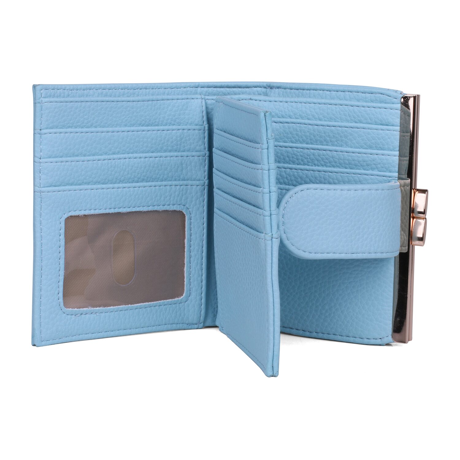 Julia Buxton Lexington Womens Rfid Blocking Bifold Wallet