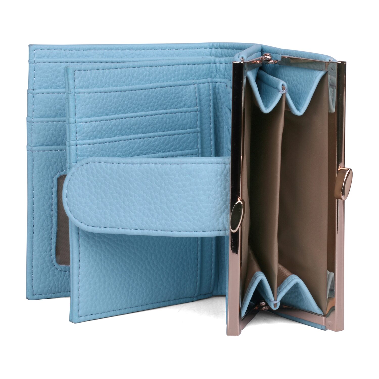 Julia Buxton Lexington Womens Rfid Blocking Bifold Wallet