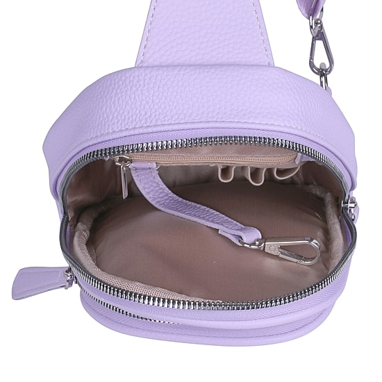 Julia Buxton Double Compartment Sling Bag