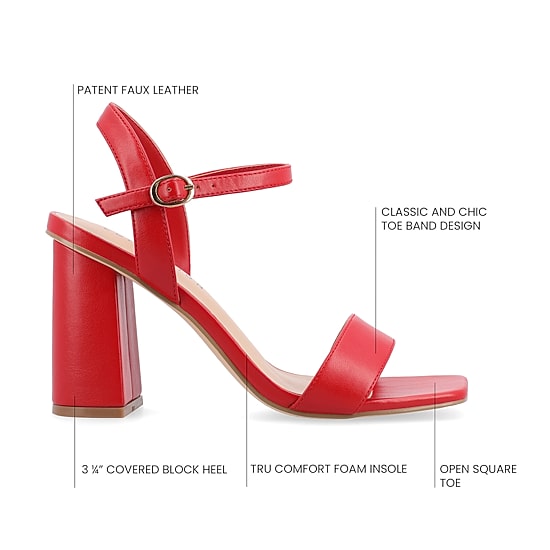 Journee Collection Womens Tivona Heeled Sandals