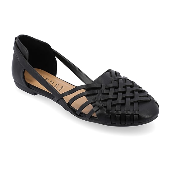 Journee Collection Ekko Womens Round Closed Toe Slip-On Shoe