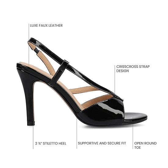 Journee Collection Womens Varra Heeled Sandals