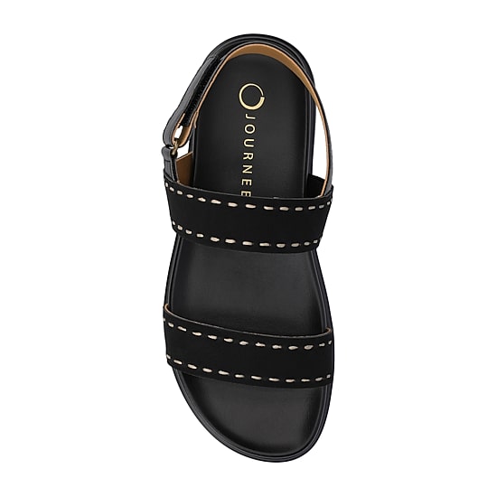 Journee Collection Womens Milie Flat Sandals