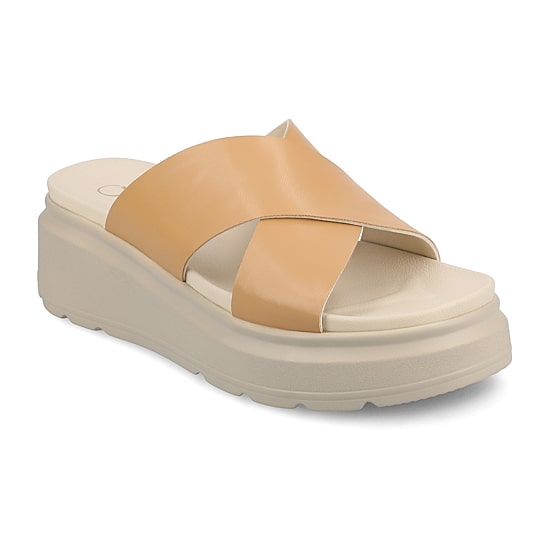 Journee Collection Womens Cathie Slide Sandals