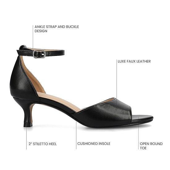 Journee Collection Womens Jezzie Heeled Sandals