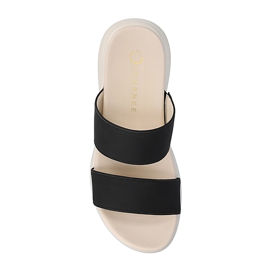 Journee Collection Womens Janis Flat Sandals