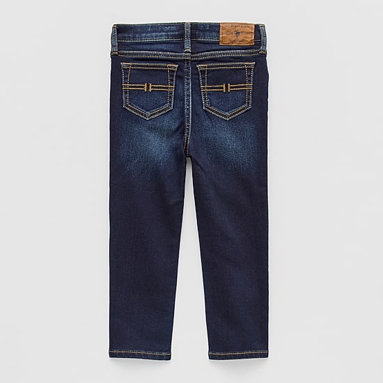 U.S. Polo Assn. Toddler Boys Straight Classic Fit Pull-On Pant