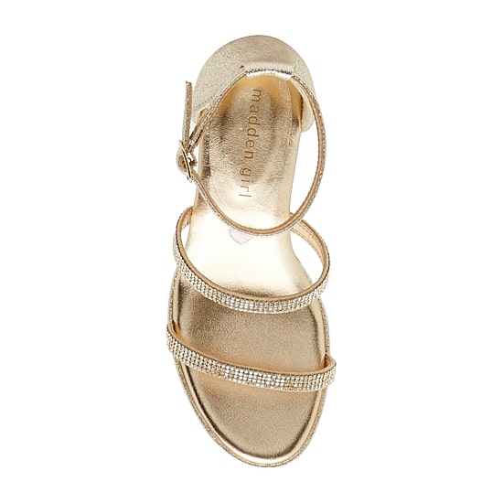 Madden Girl Sidra Little & Big Kid Girls Round Open Toe Block Heel Pumps