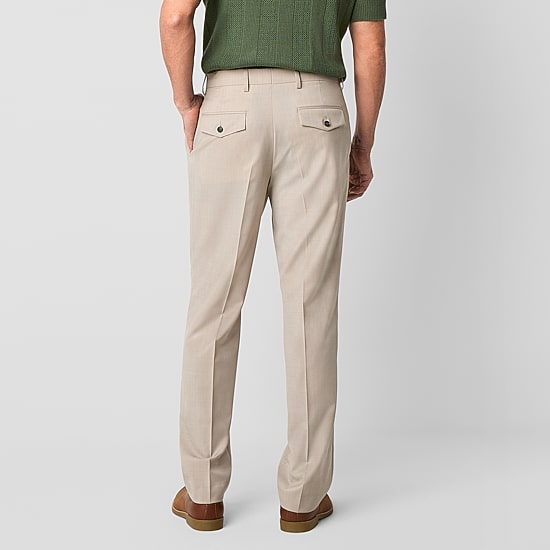 Stafford Mens Classic Fit Dress Pleated Pant