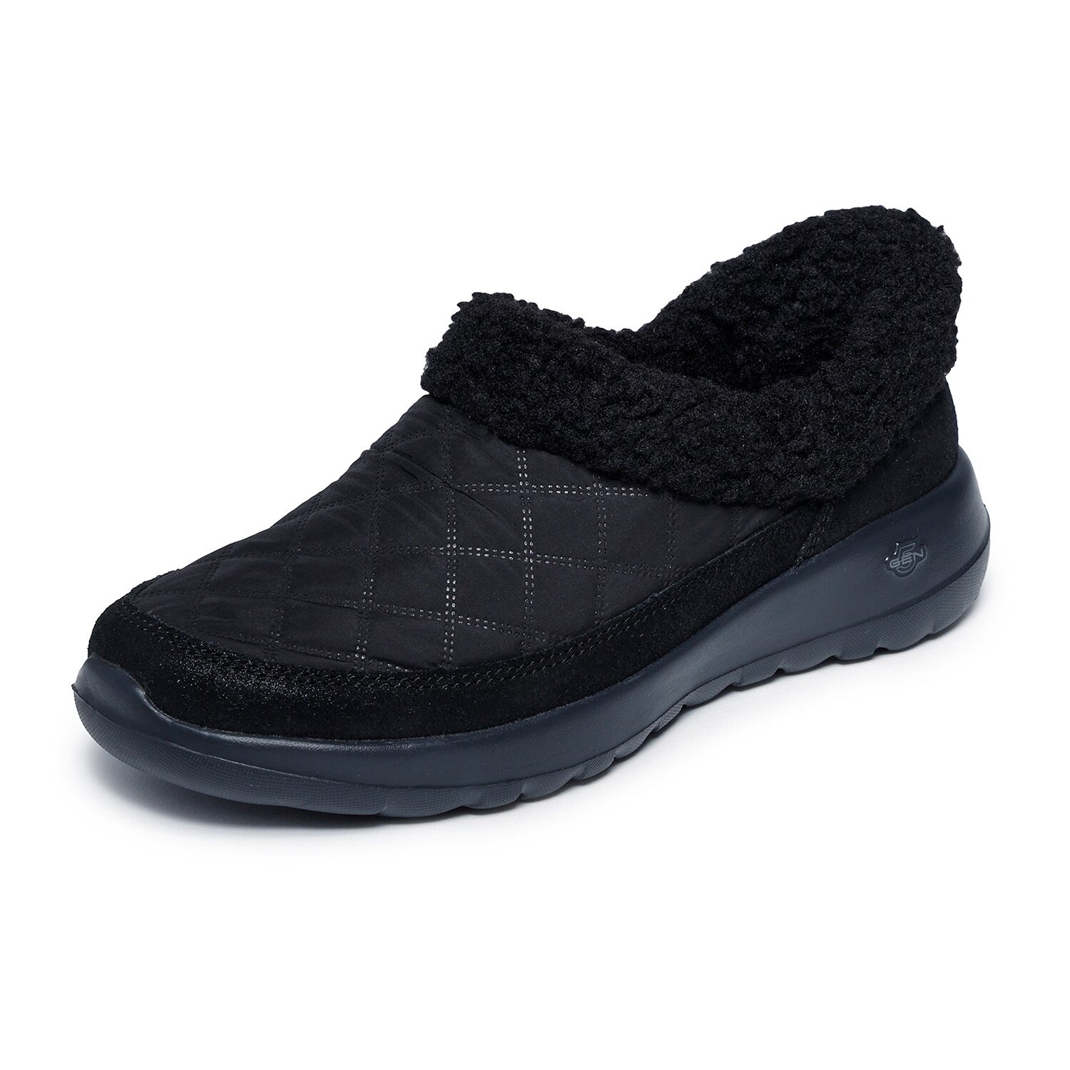 Skechers On The Go Cozy Fit Womens Memory Foam Clog Slippers