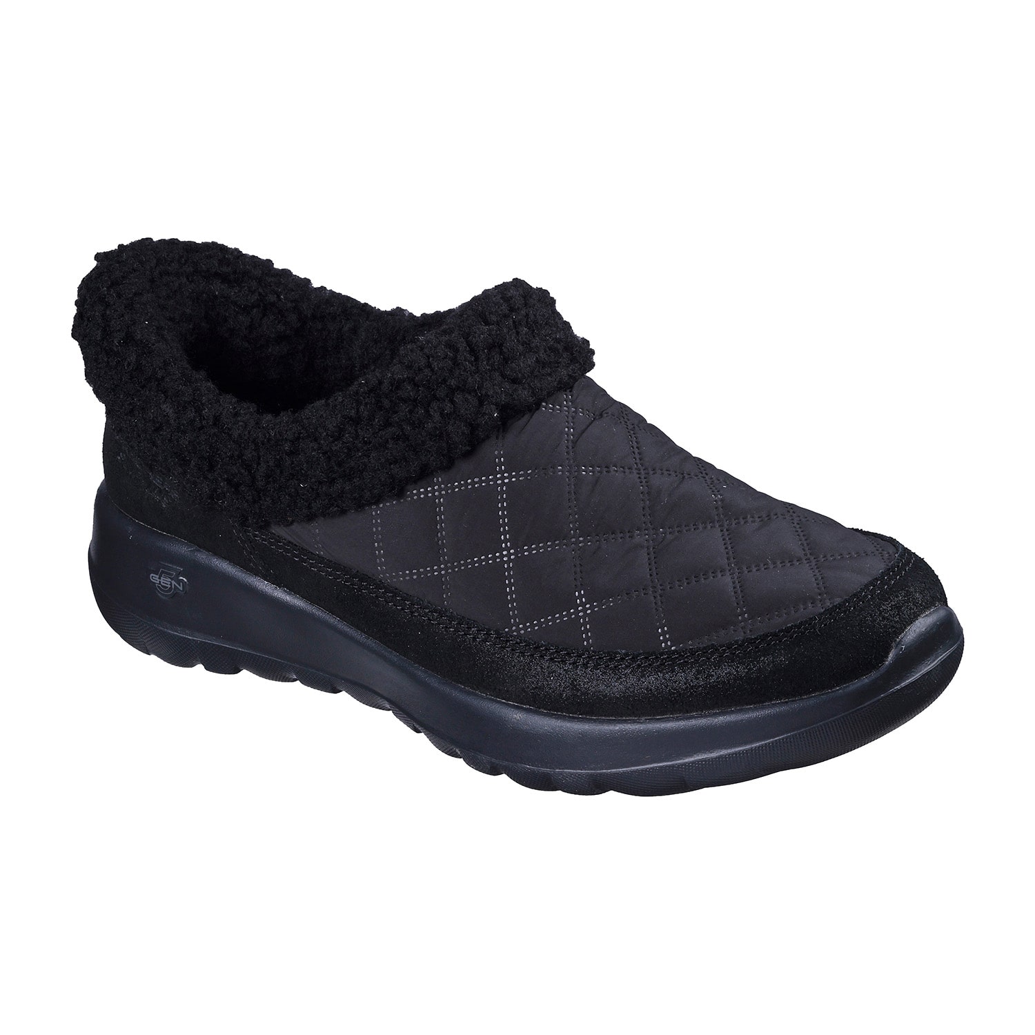Skechers On The Go Cozy Fit Womens Memory Foam Clog Slippers