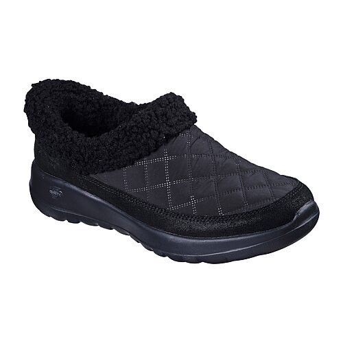 Skechers Women's Slip-ins: On-The-GO Joy - Cozy Fit Cara Slip-On Shoes | Size 11.0 | Black | Leather