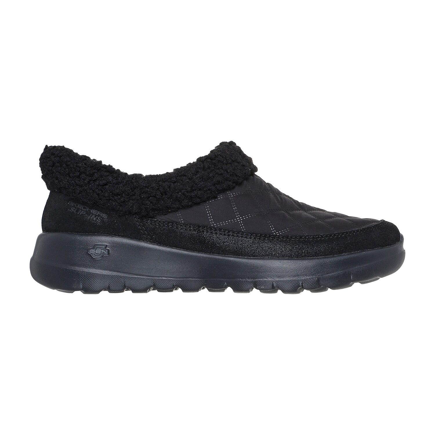Skechers On The Go Cozy Fit Womens Memory Foam Clog Slippers