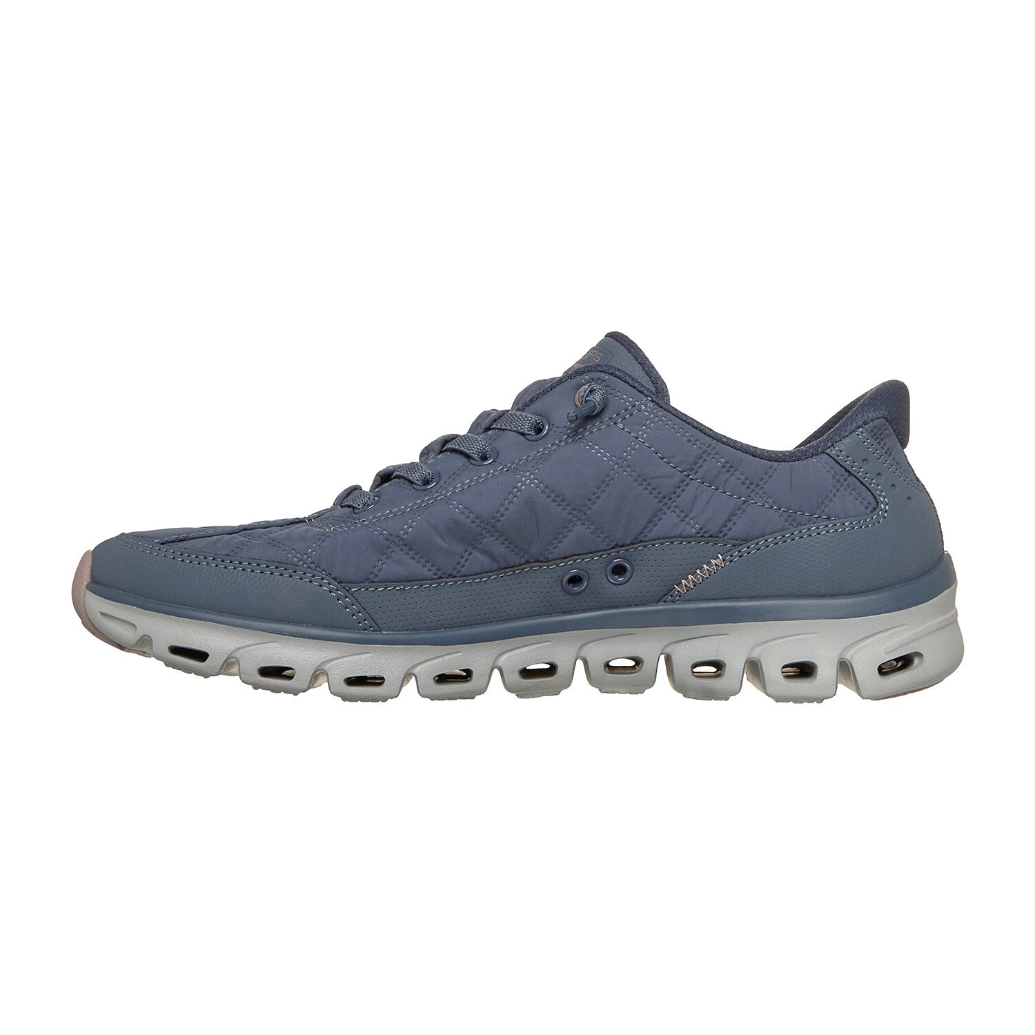 Skechers Hands Free Slip-Ins Glide Step Cozy Fit At Ease Womens Slip-On Walking Shoes