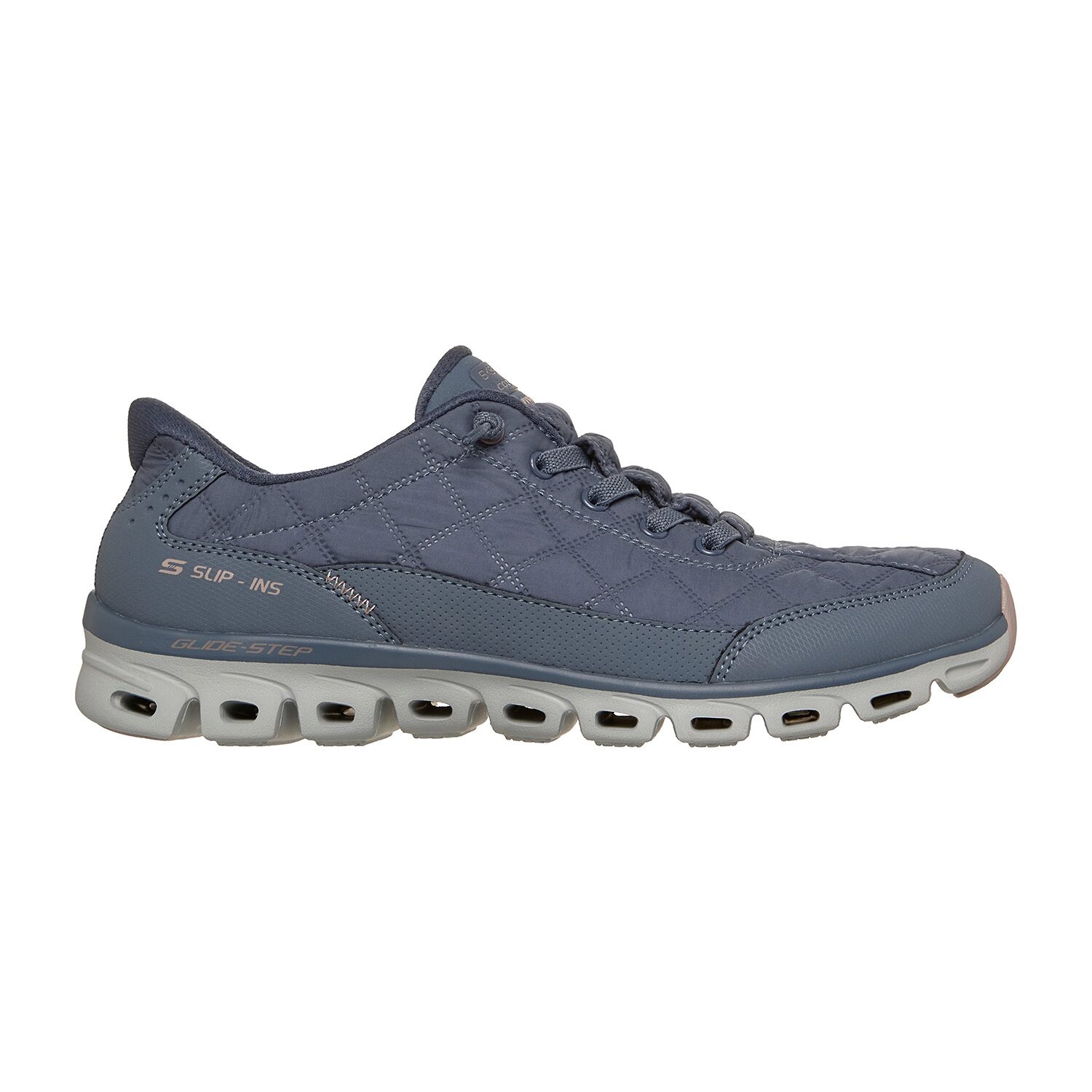 Skechers Hands Free Slip-Ins Glide Step Cozy Fit At Ease Womens Slip-On Walking Shoes