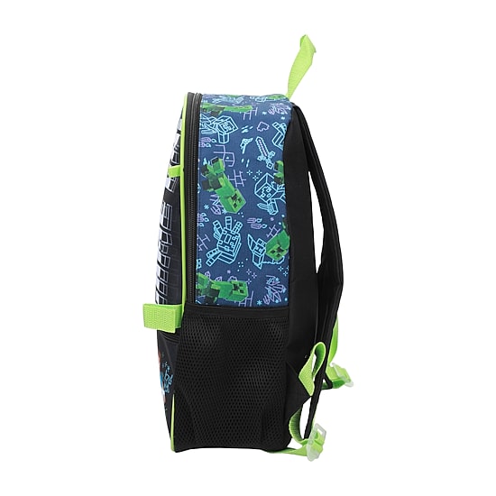 Licensed Minecraft 5-Piece Backpack Set
