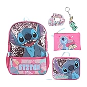 Licensed Disney Stitch 5-Piece Backpack Set