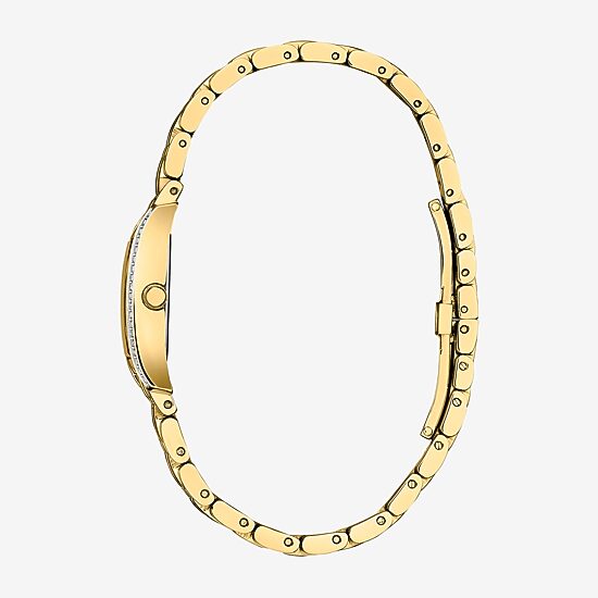 Citizen Womens Gold Tone Stainless Steel Bracelet Watch Eg7112-59e
