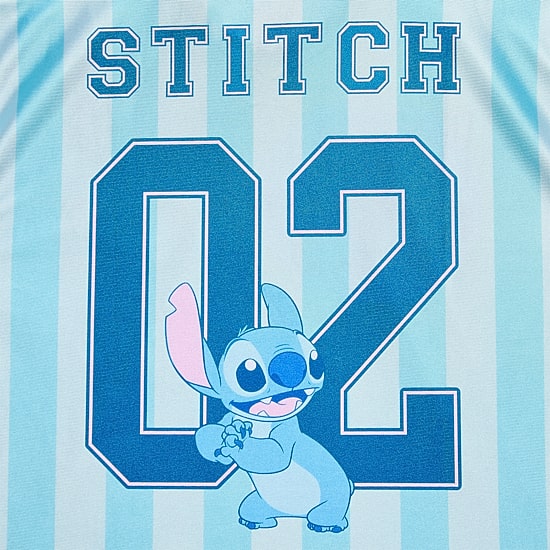 Stitch Womens Juniors V Neck Short Sleeve Jersey