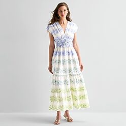 sam and jess womens short sleeve floral maxi dress Sam And Jess Dresses - Women