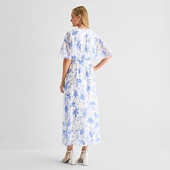 jcpenney blue and white dress CLEARANCE - Blue Dresses - Women