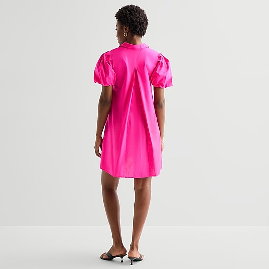 Sam And Jess Womens Short Sleeve Shift Dress