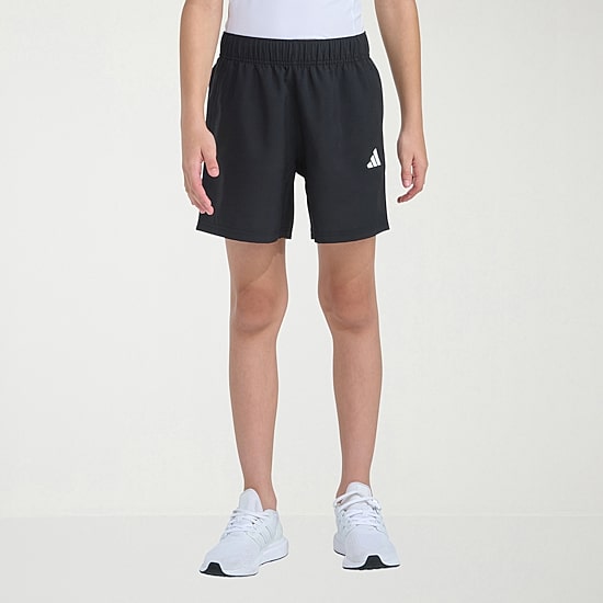 adidas Big Kid Boys Mid Rise Woven Pull-On Short