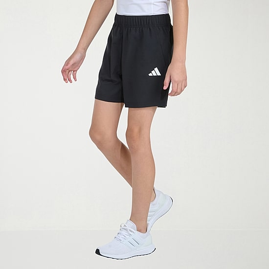 adidas Big Kid Boys Mid Rise Woven Pull-On Short
