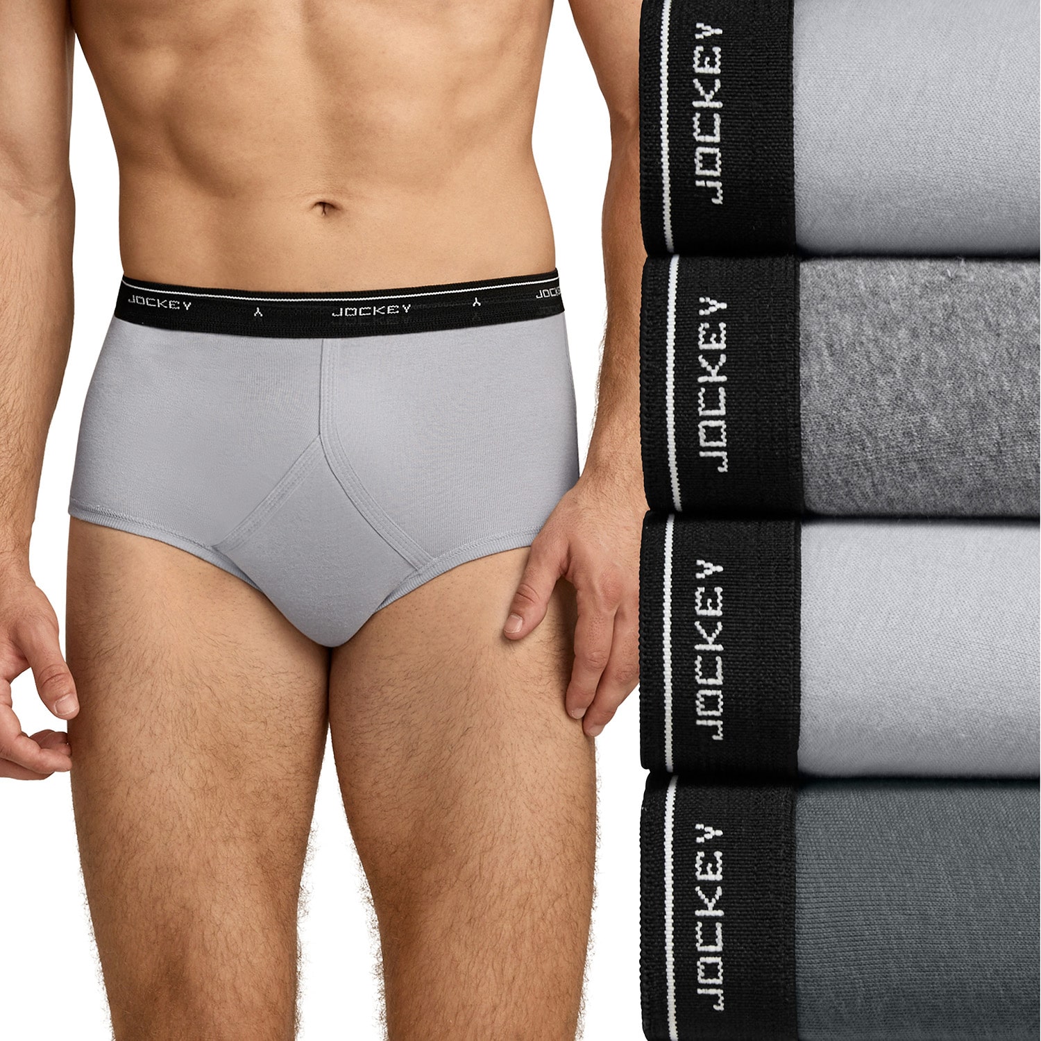 Jockey Mens 4 Pack Briefs 9965