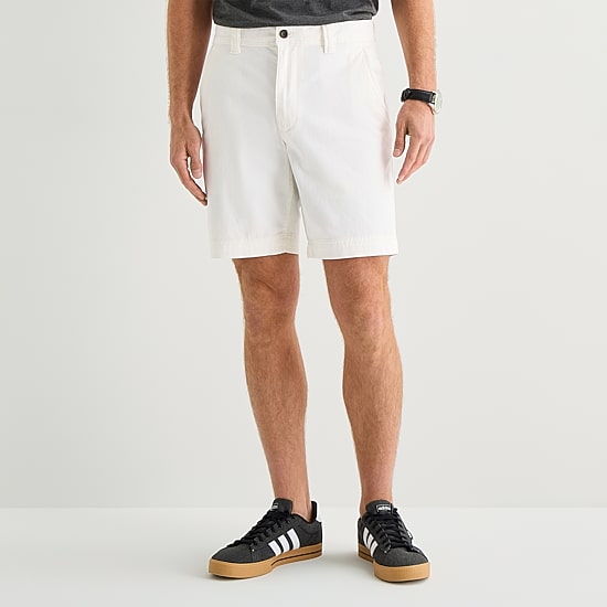 St. John's Bay Mens 9" Stretch Fabric Chino Short