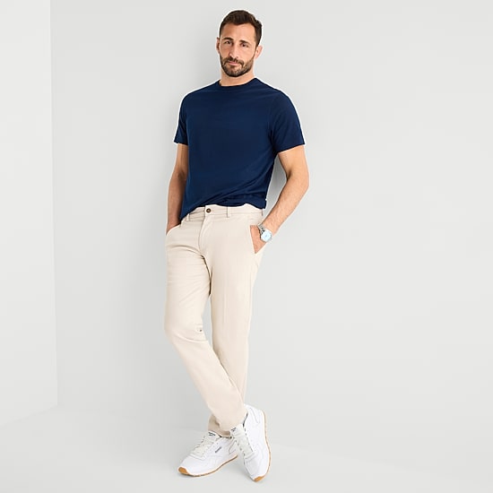 St. John's Bay Stretch Chino Mens Slim Fit Flat Front Pant