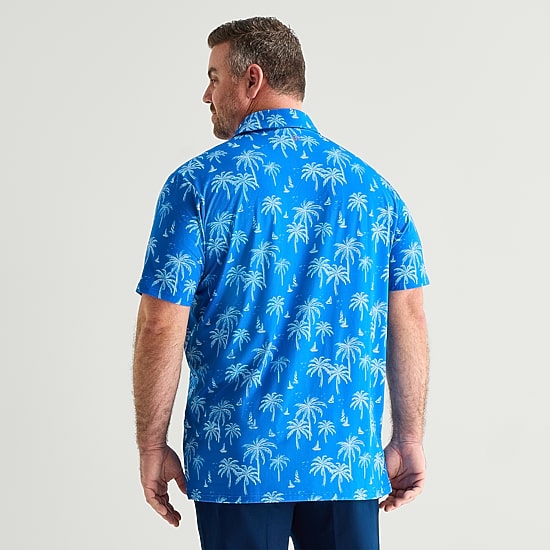 St. John's Bay Performance Big and Tall Mens Classic Fit Short Sleeve Polo Shirt