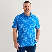 St. John's Bay Performance Big and Tall Mens Classic Fit Short Sleeve Polo Shirt