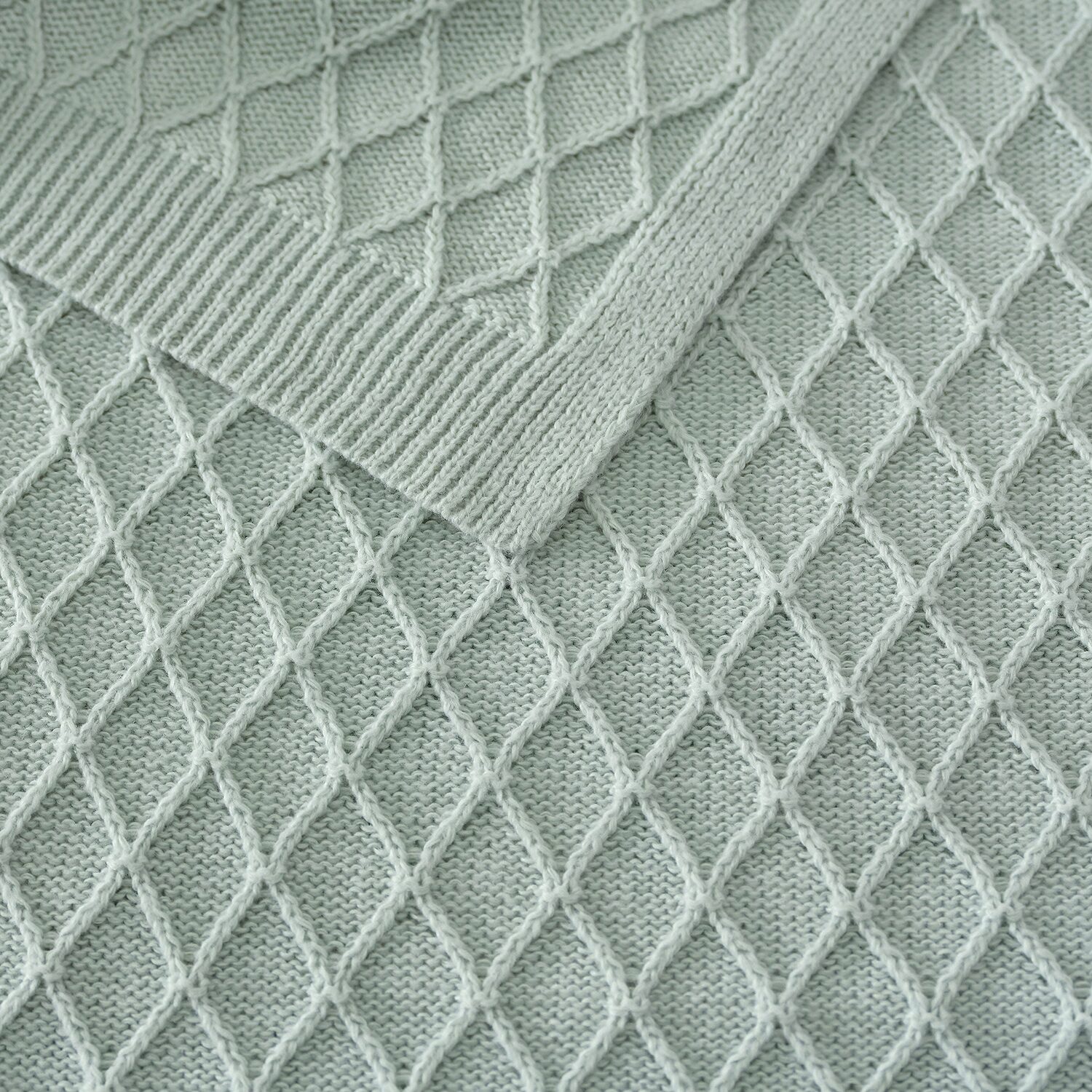 Martha Stewart Bonnie Knit Lightweight Throw