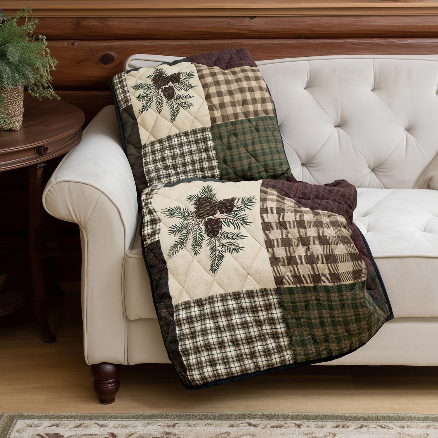 Your Lifestyle By Donna Sharp Pine Panels Throw