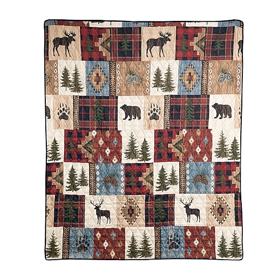 Your Lifestyle By Donna Sharp Woodland Patch Lightweight Throw