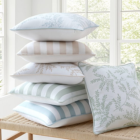 Martha Stewart Stripe 18x18 Square Throw Pillow
