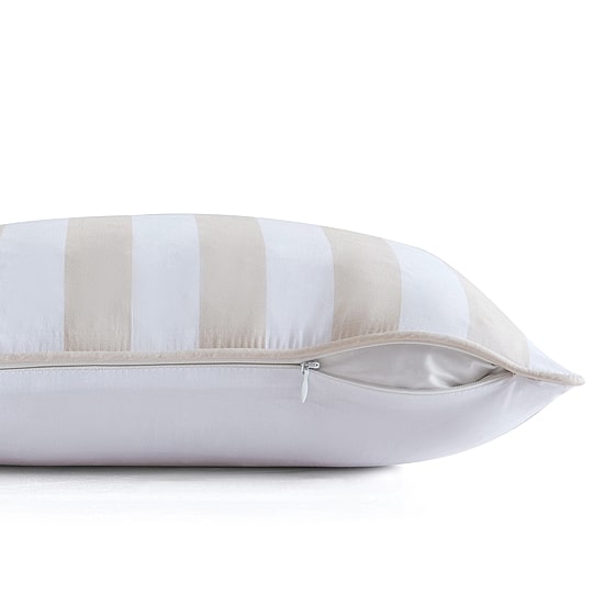 Martha Stewart Stripe 18x18 Square Throw Pillow
