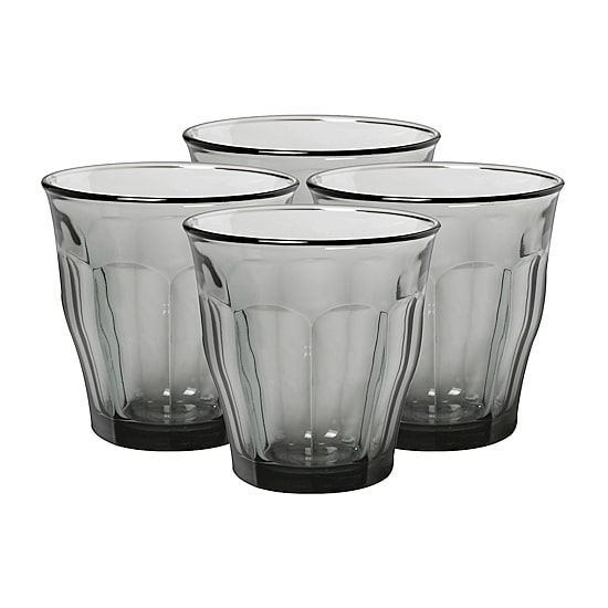 Duralex Picardie Clear Tumbler 4-pc. 10oz. Drinkware Set
