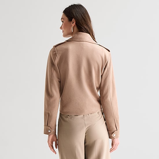 Worthington Womens Lightweight Motorcycle Jacket