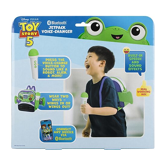 Disney Collection Toy Story Buzz Lightyear Microphone Backpack