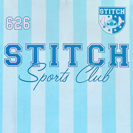 Stitch Womens Juniors V Neck Short Sleeve Jersey