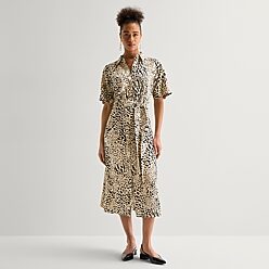 jcpenney shirt dress Black Shirt Dresses - Women