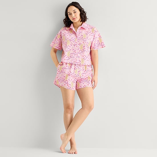 Hope & Wonder Women's History Month Tiger Printed Pajama Short