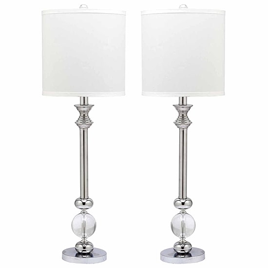 Safavieh Erica Crystal Candlestick Lamp