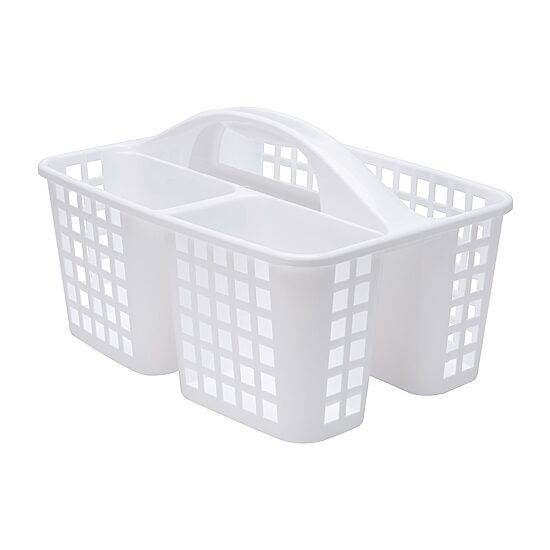 Kennedy International White Caddy Basket