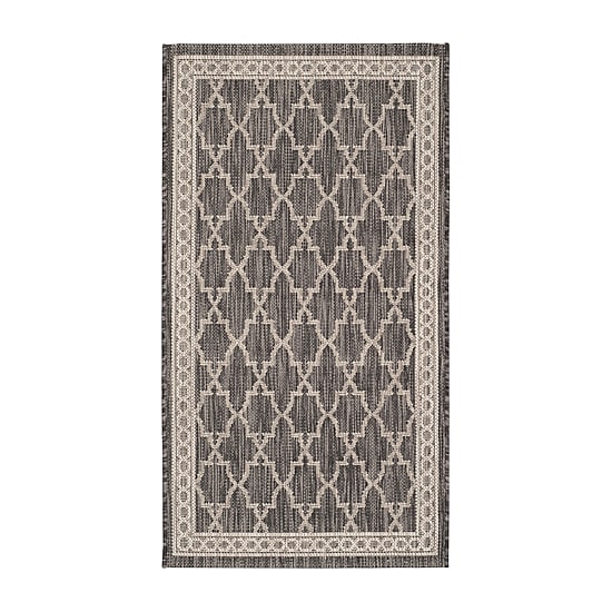 Safavieh Courtyard Collection Keeley Geometric Indoor/Outdoor Area Rug