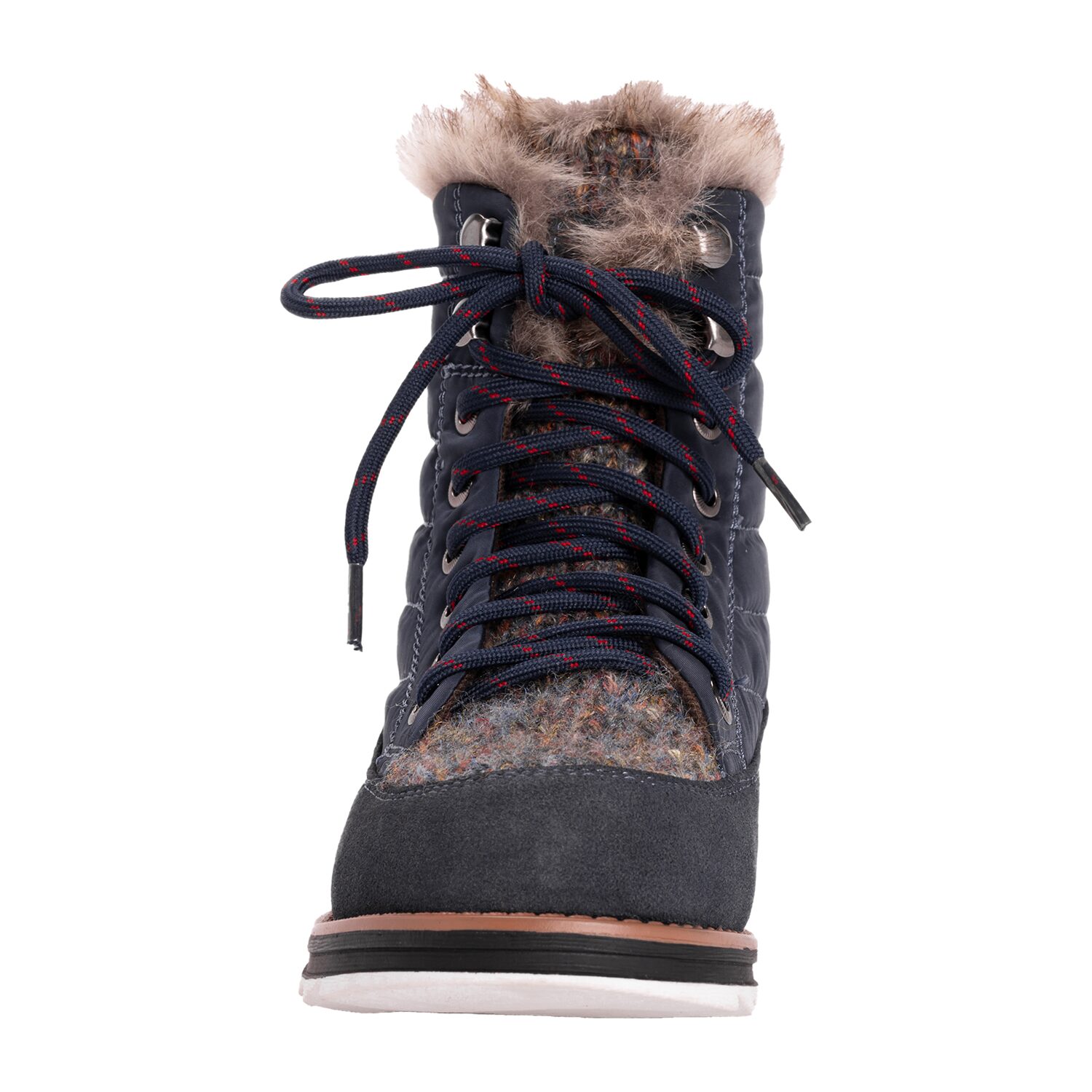 Muk Luks Womens Sigrid Flat Heel Lace Up Boots